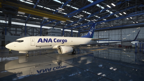 PMDG 737-700BDSF ANA Cargo JA8358 (Fictional)