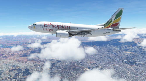 PMDG 737-700BDSF - Ethiopian Cargo [Fictional]