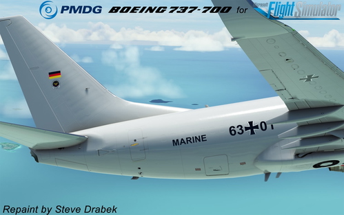 PMDG 737-700BDSF GERMAN MARINE P-8A (63-01 - 2024)