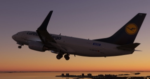 PMDG 737-700BDSF Lufthansa Cargo thumbnail 18
