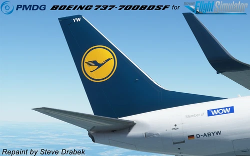 PMDG 737-700BDSF Lufthansa Cargo