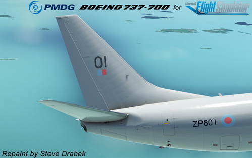PMDG 737-700BDSF RAF P-8A  (ZP801 - 2022)