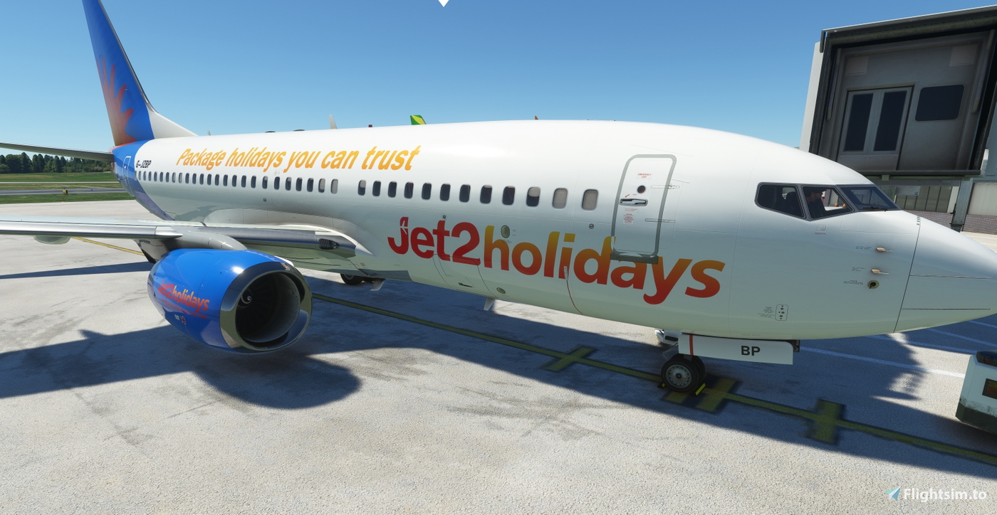 PMDG 737-700BW Jet2 Holidays G-JZBP Livery за Microsoft Flight ...