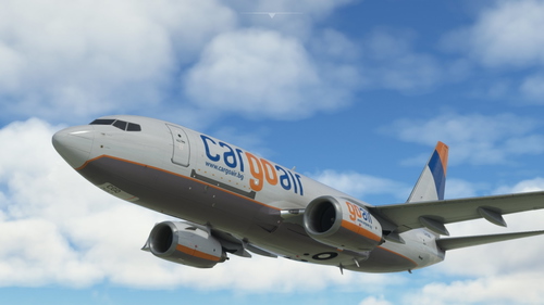 PMDG 737-700F Cargoair LZ-CGQ