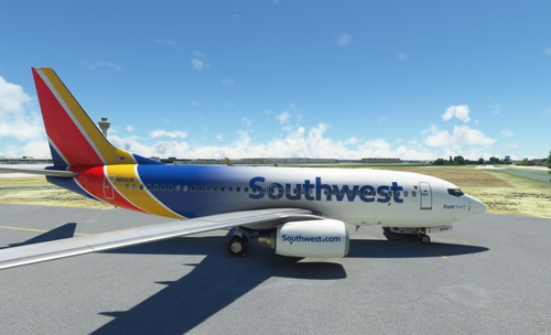 PMDG 737-700SSW SouthWest Airlines PureHeart Concept Livery