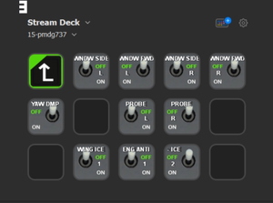 PMDG 737 + fms Stream Deck 15key Profile thumbnail 18