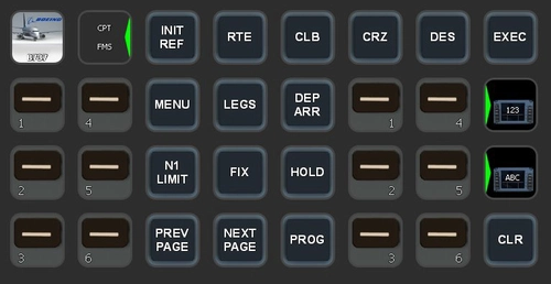 PMDG 737 FMS - Streamdeck XL Profile for LORBY's AxisAndOhs