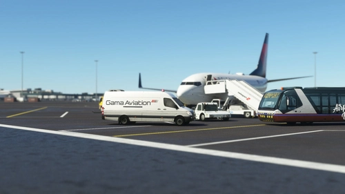 PMDG - 737 -  GSE - Swissport