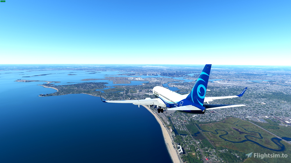 PMDG 737 Landing Challenge Boston Logan Airport for Microsoft Flight