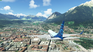 PMDG 737 Landing Challenge - Innsbruck Airport thumbnail 1