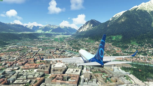 PMDG 737 Landing Challenge - Innsbruck Airport