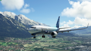 PMDG 737 Landing Challenge - Innsbruck Airport thumbnail 2