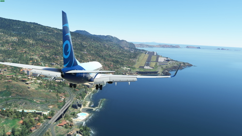 PMDG 737 Landing Challenge - Madeira Airport