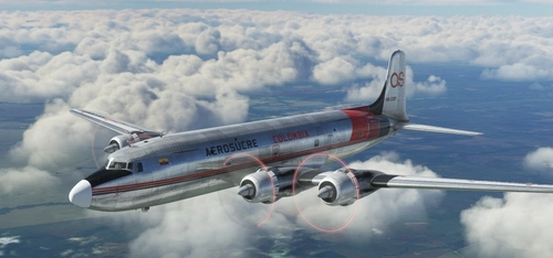 [PMDG] Aerosucre Colombia Douglas DC-6A