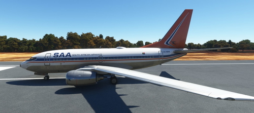 PMDG B737-600 South African Airways SAA ZS-SBM