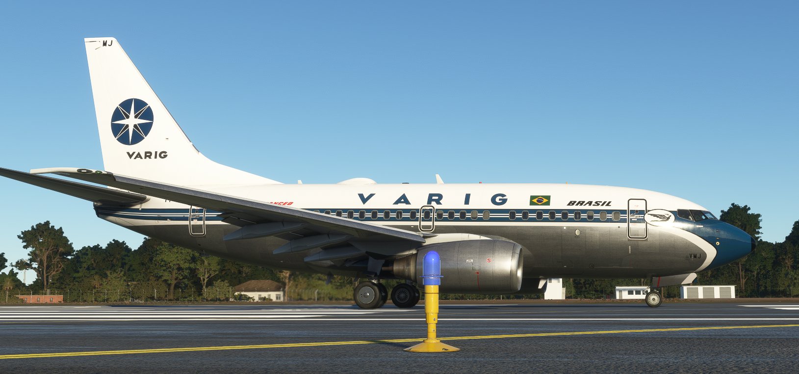 PMDG B737-600 VARIG Old Colors PP-VMJ - Image 1
