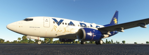 PMDG B737-600 VARIG Rio Sul PT-SSO