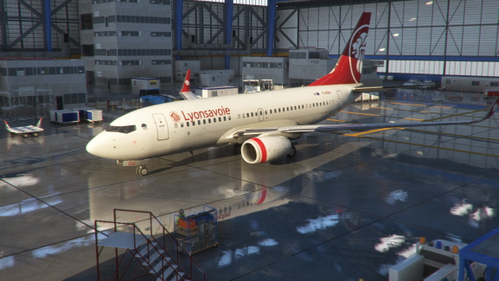 PMDG][B737-700][4K] Lyon Savoie Airlines Virtual Airlines 'F-LFDU'