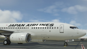 PMDG (B737-700) Japan Airlines JA348J 8K (Fictional) thumbnail 2