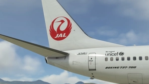 PMDG (B737-700) Japan Airlines JA348J 8K (Fictional) thumbnail 3