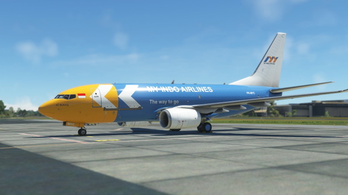PMDG (B737-700BDSF) My Indo Airlines PK-MYC 4K (Fictional)