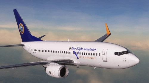 PMDG B737-700 | Thai Flight Simulator | HS-TFS