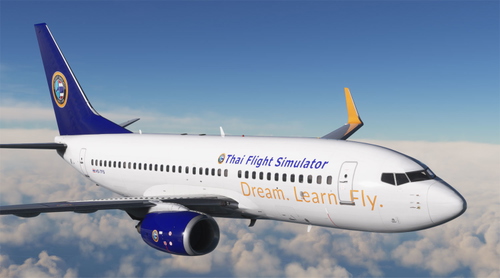 PMDG B737-700 | Thai Flight Simulator | HS-TFS