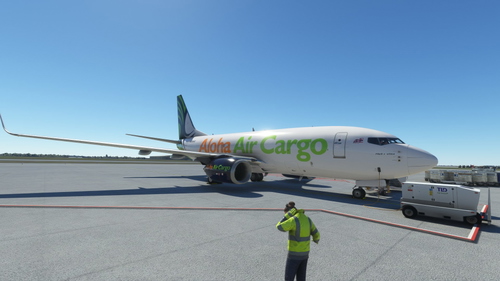 PMDG B737-700F Aloha Air Cargo