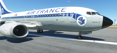 PMDG B737 Air France  F-GFUA