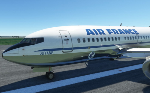 PMDG B737 Air France N4504W