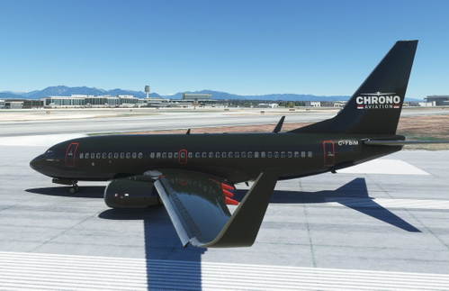 PMDG B737 Chrono Aviation C-FBIM
