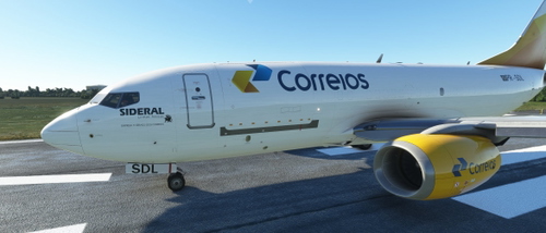 PMDG B737 CORREIOS Sideral PR-SDL