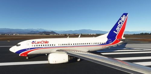 PMDG B737 LAN Chile CC-CYP