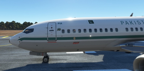 PMDG B737 Pakistan Airline PIA TC-ACP