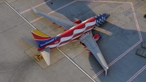 PMDG B737 Southwest Airlines - Freedom One (N500WR) thumbnail 8