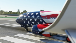 PMDG B737 Southwest Airlines - Freedom One (N500WR) thumbnail 5