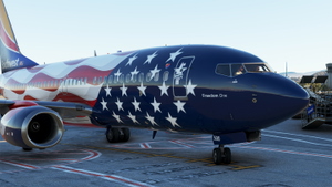 PMDG B737 Southwest Airlines - Freedom One (N500WR) thumbnail 6