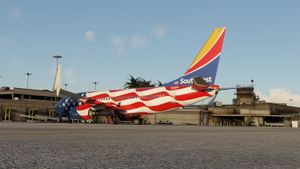 PMDG B737 Southwest Airlines - Freedom One (N500WR) thumbnail 10