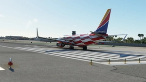 PMDG B737 Southwest Airlines - Freedom One (N500WR) thumbnail 12