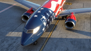 PMDG B737 Southwest Airlines - Freedom One (N500WR) thumbnail 9