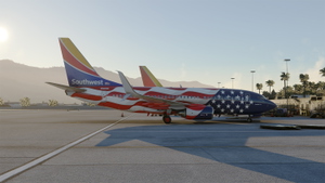 PMDG B737 Southwest Airlines - Freedom One (N500WR) thumbnail 7