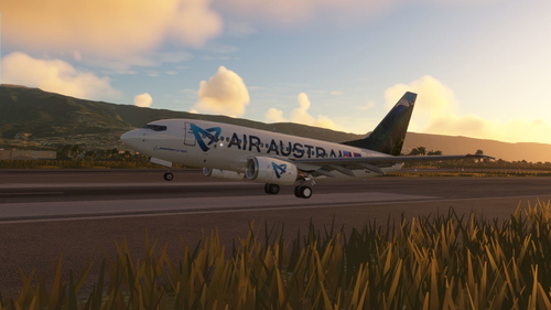  PMDG Boeing 737-600 Air Austral 4K Texture