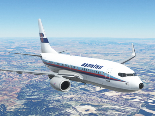 PMDG  Boeing 737-700 Spantax (EC-DUB)
