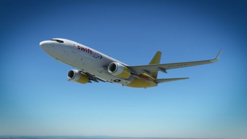 PMDG Boeing 737-700F DHL Swiftair EC-MFE