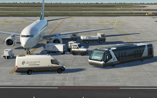 PMDG Boeing 737 Air New Zealand Ground Services
