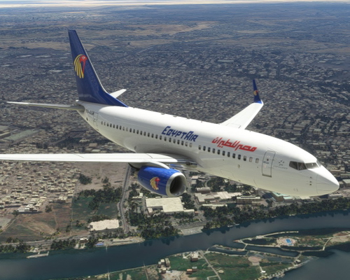 [PMDG] Boeing 737 Egypt Air Old SU-GCM 4K 