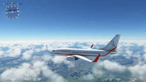 PMDG Boeing 737 - Polish Air Force  