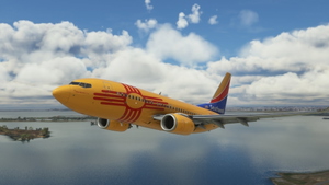 PMDG Boeing B737-700 Southwest "New Mexico One" | 4K thumbnail 5