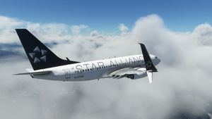 PMDG Boeing B737-700 United Star Alliance | 4K thumbnail 3