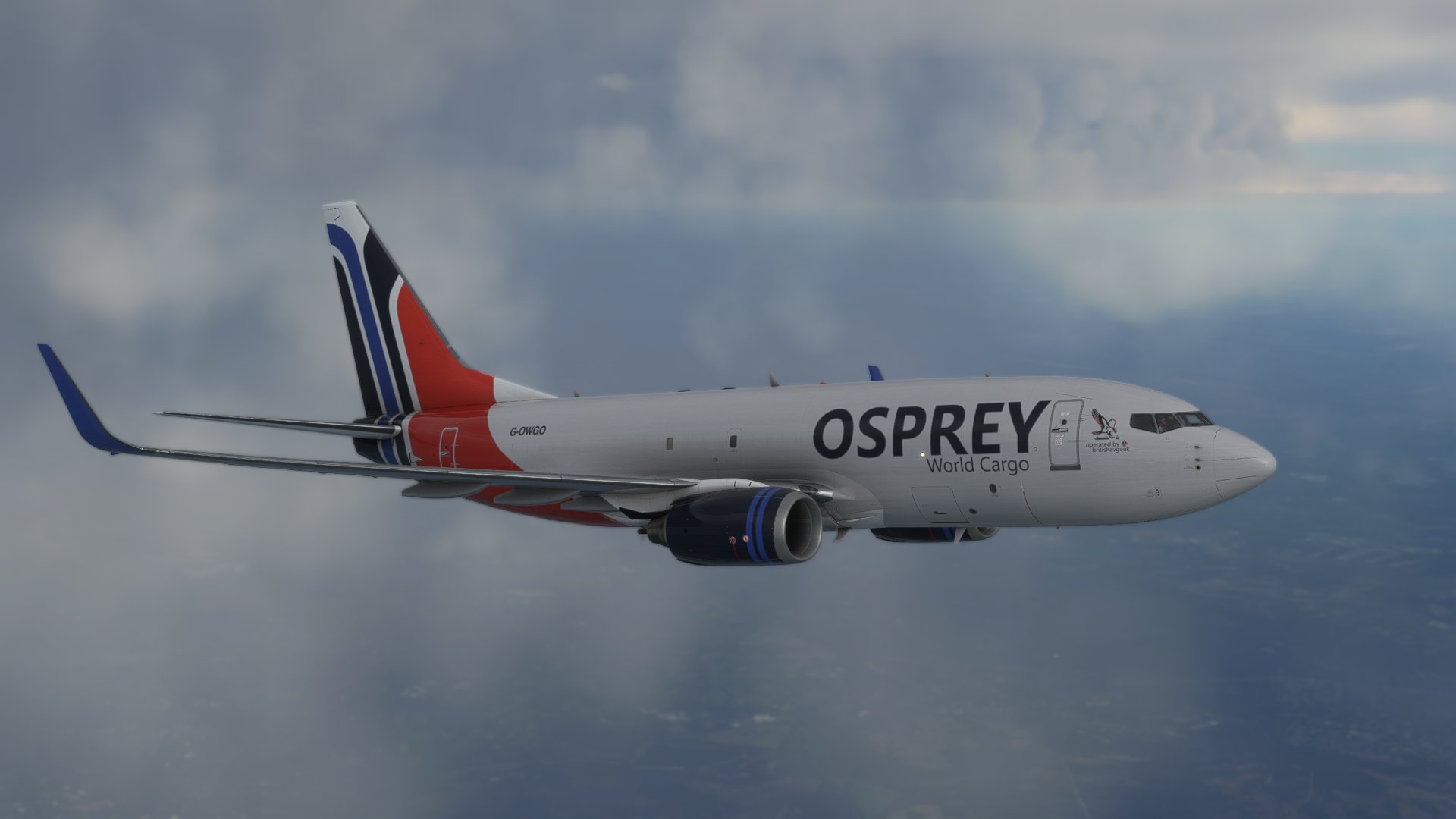 PMDG Boeing B737-700BDSF Osprey World Cargo | 4K - Image 1